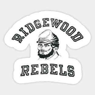 Vintage RIDGWOOD Rebels Sticker